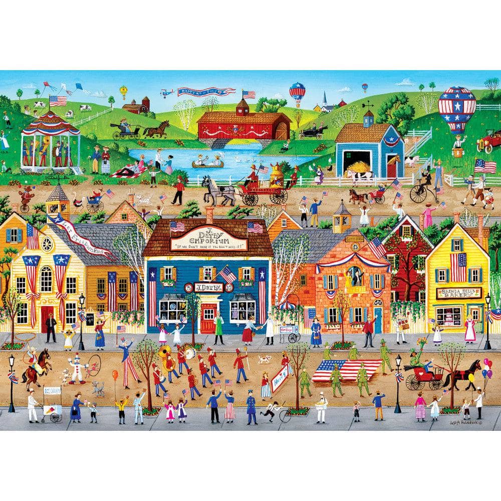 Celebrate America - 4th of July Parade 1000 Piece Jigsaw Puzzle