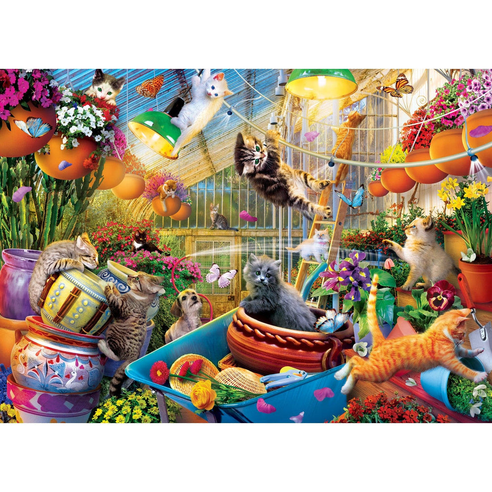 Seek & Find - Greenhouse Gone Wild 1000 Piece Jigsaw Puzzle (ONLINE ORDER ONLY)