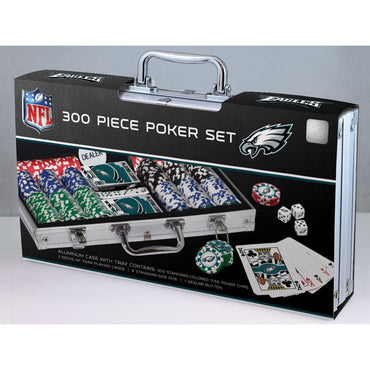 Philadelphia Eagles 300 Piece Poker Set (ONLINE ORDER ONLY)