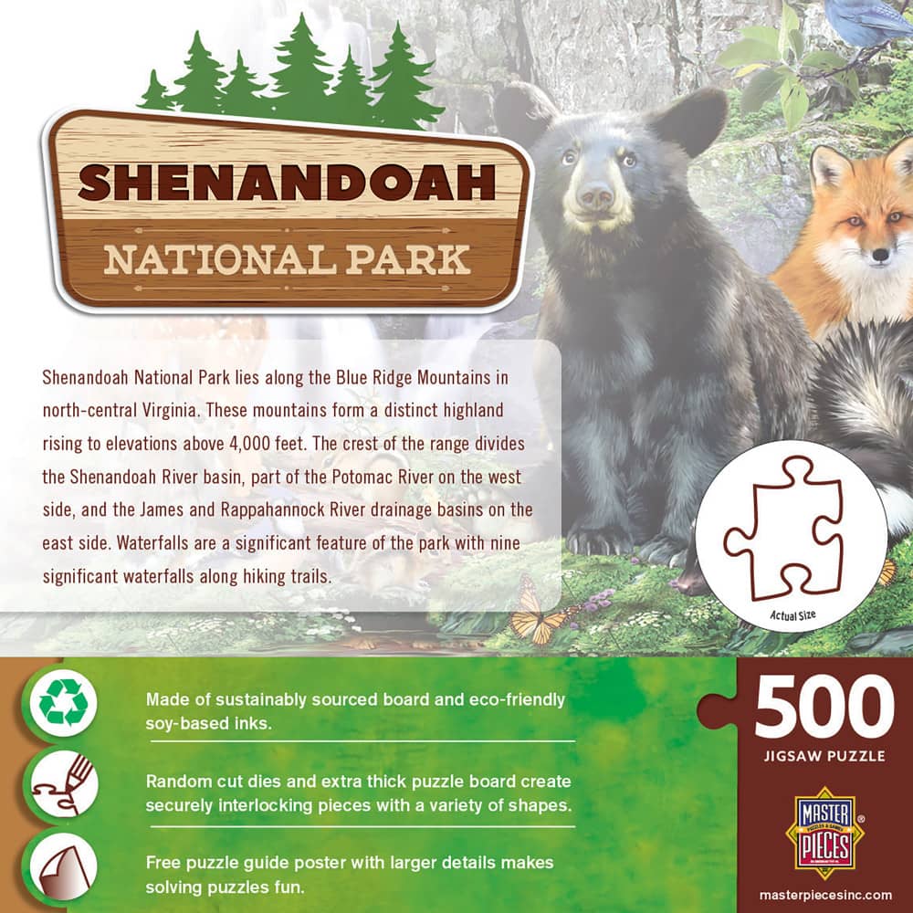Shenandoah National Park 500 Piece Jigsaw Puzzle