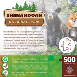 Shenandoah National Park 500 Piece Jigsaw Puzzle