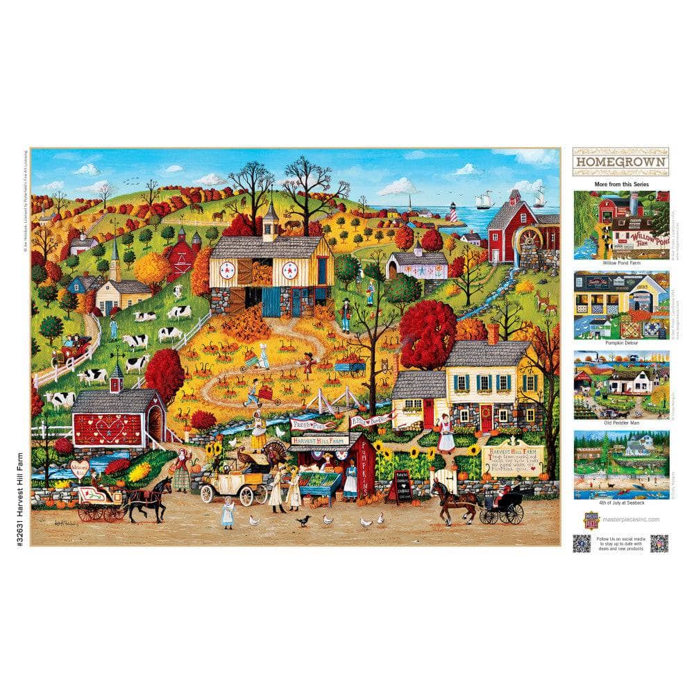 Homegrown - Harvest Hill Farm 750 Piece Jigsaw Puzzle (ONLINE ORDER ONLY)
