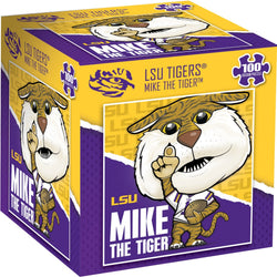 LSU Tigers - NCAA Mascot 100 Piece Jigsaw Puzzle
