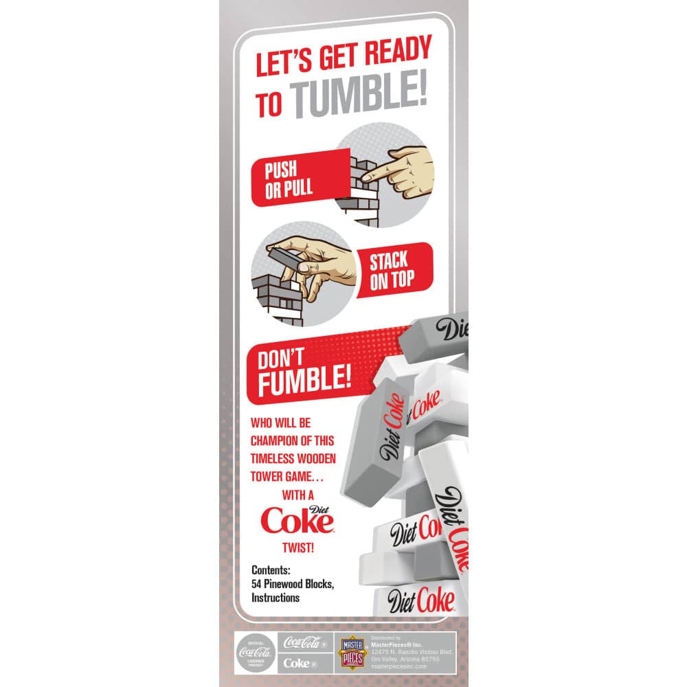 Diet Coke Tumble Tower (ONLINE ORDER ONLY)
