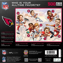 Arizona Cardinals - All-Time Greats 500 Piece Jigsaw Puzzle