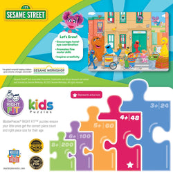 Sesame Street - In the Neighborhood 48 Piece Jigsaw Puzzle