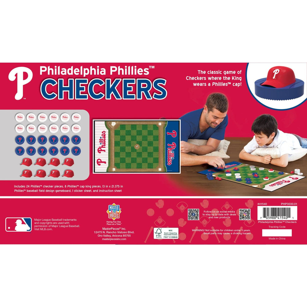 Philadelphia Phillies Checkers Board Game (ONLINE ORDER ONLY)