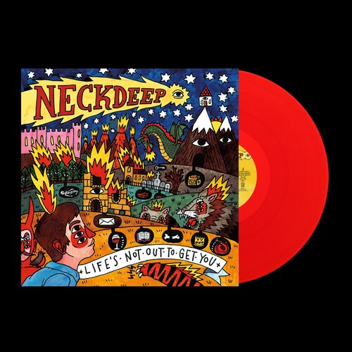 Neck Deep - Life's Not Out to Get You [Explicit Content] (Colored Vinyl, Blood Red) [Vinyl]
