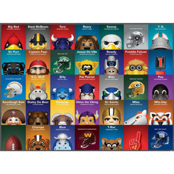 NFL Mascots 100 Piece Jigsaw Puzzle (ONLINE ORDER ONLY)