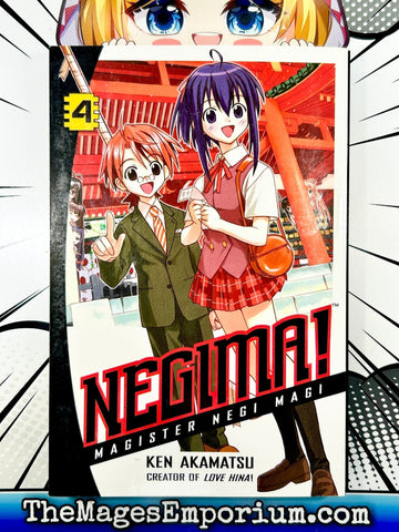 Negima! Magister Negi Magi Vol 4 (Online Order Only)