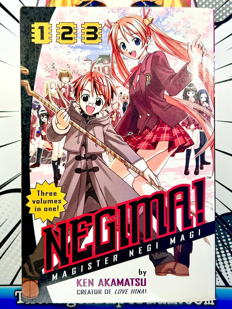 Negima! Vol 1-3 Omnibus Edition (Online Order Only)