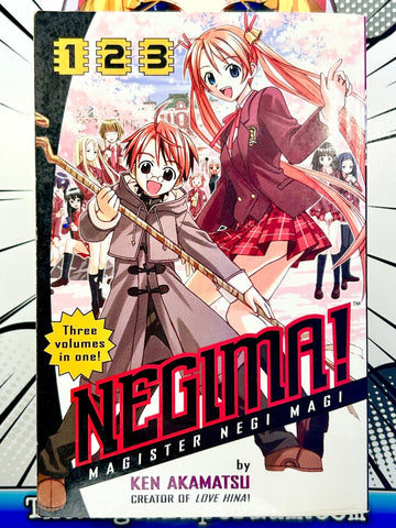 Negima! Vol 1-3 Omnibus Edition (Online Order Only)