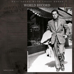 Neil Young & Crazy Horse - World Record (Indie Exclusive, Clear Vinyl) (2 Lp's) [Vinyl] (ONLINE ORDER ONLY)
