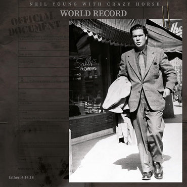Neil Young & Crazy Horse - World Record (Indie Exclusive, Clear Vinyl) (2 Lp's) [Vinyl] (ONLINE ORDER ONLY)