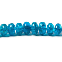 Neon Apatite Plain Rondelle Beads (ONLINE ORDER ONLY)