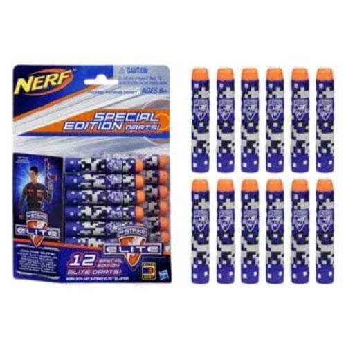 Nerf N-Strike Elite Camo Special Edition 12 Darts Pack Refill Set (Blue) (Online Order Only)