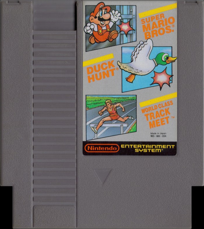 Loose NES Cart - Super Mario Bros/Duck Hunt/World Class Track Meet (Online Order Only)