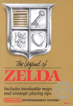 The Legend of Zelda Non Rev-A Silver Label 5 Screw Variant (Nintendo NES) (Online Order Only)