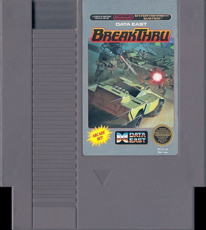 Loose NES Cart - BreakThru (Online Order Only)