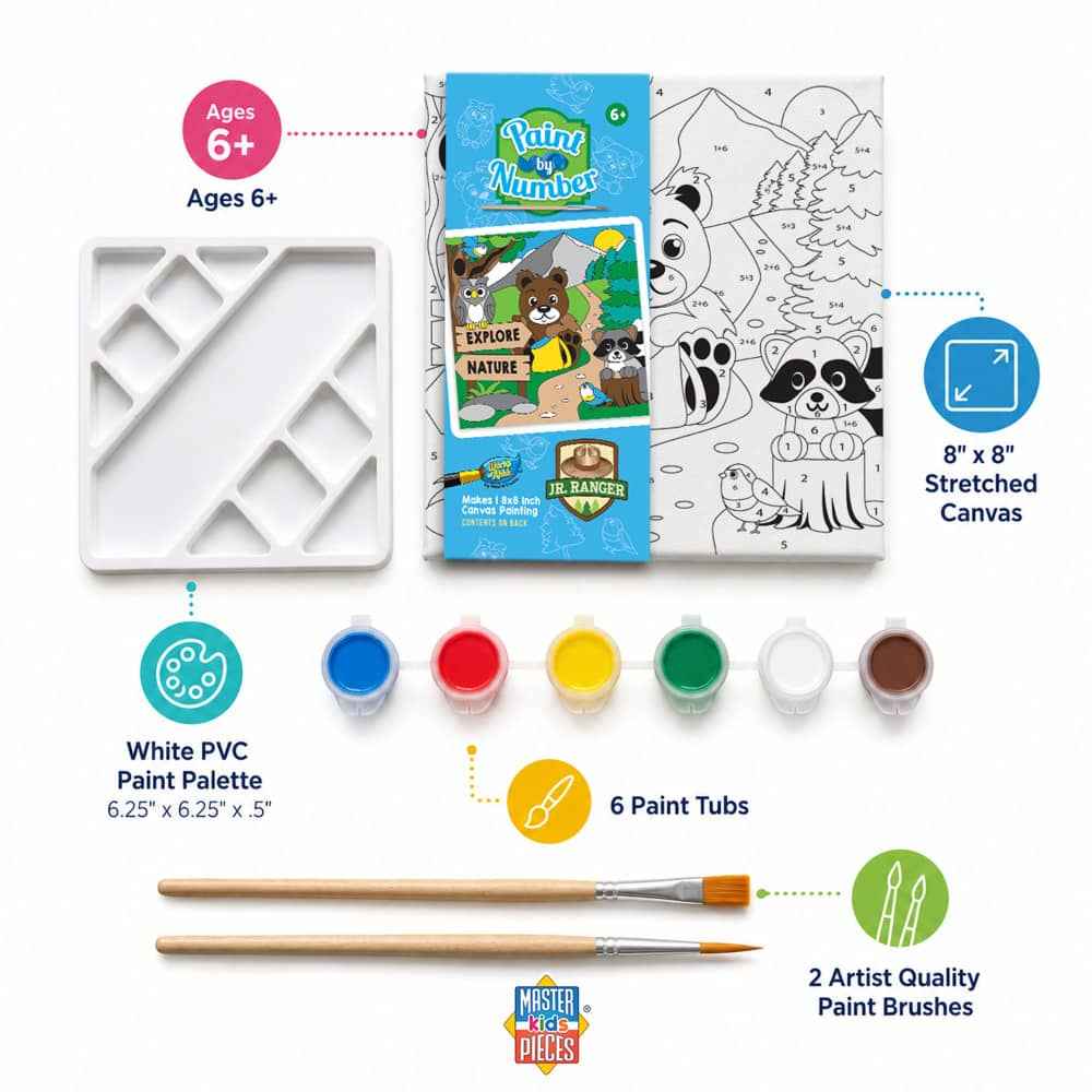 Jr. Ranger - Nature Paint by Number Kids
