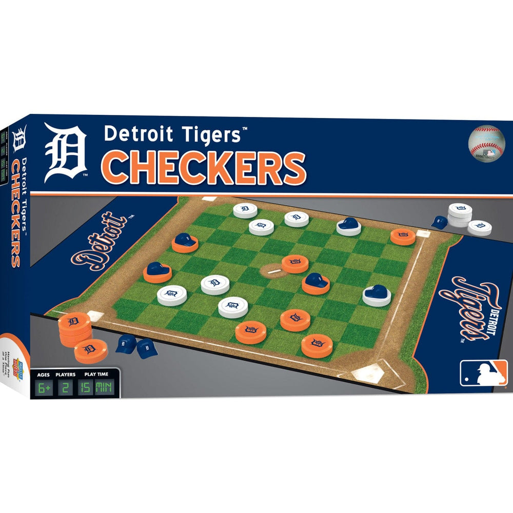 Detroit Tigers Checkers Board Game (ONLINE ORDER ONLY)