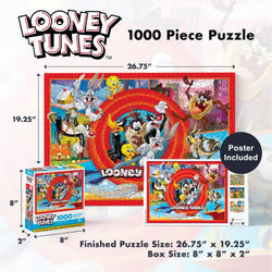 Looney Tunes - That's All Folks 1000 Piece Jigsaw Puzzle