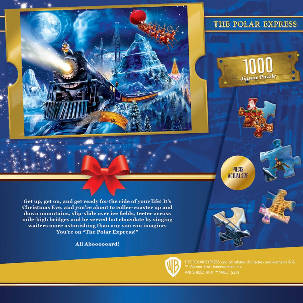 The Polar Express - Race to the Pole 1000 Piece Jigsaw Puzzle (ONLINE ORDER ONLY)