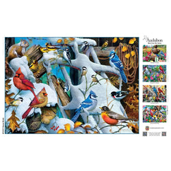 Audubon - Snow Birds 1000 Piece Jigsaw Puzzle (ONLINE ORDER ONLY)