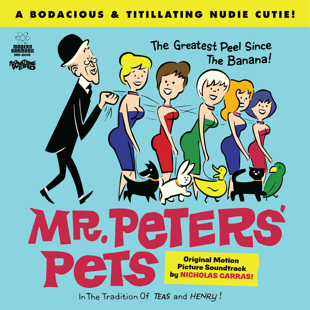 Mr. Peters' Pets Original Motion Picture Soundtrack (YELLOW VINYL WITH DVD) [Vinyl] (ONLINE ORDER ONLY)