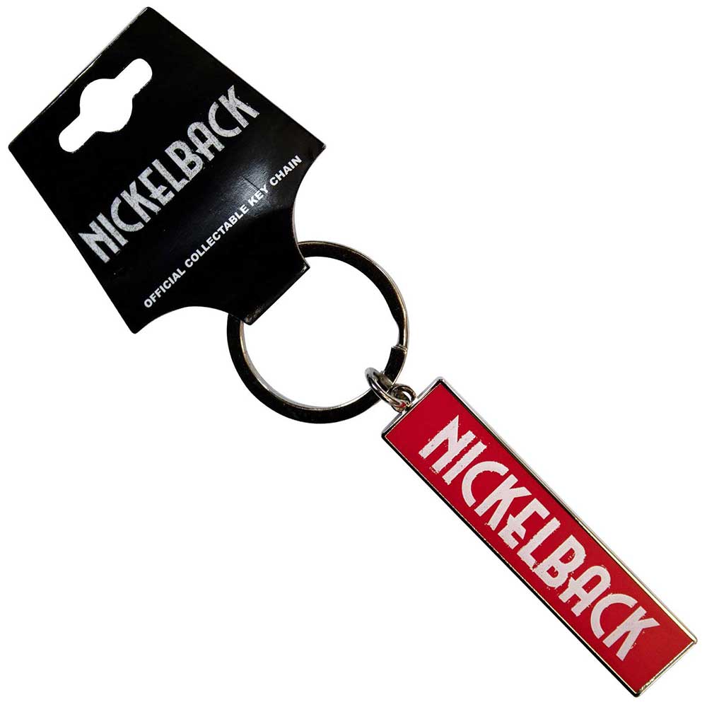White Logo Red [Keychain] (ONLINE ORDER ONLY)