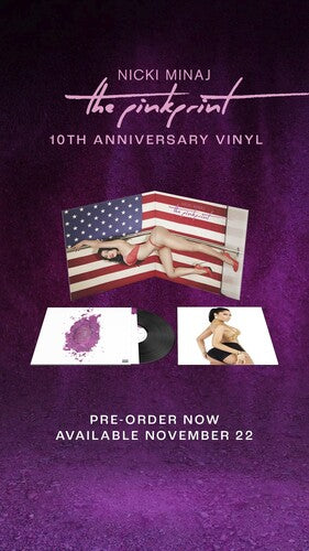 The Pinkprint [Explicit Content] (10th Anniversary Edition, Gatefold LP Jacket) (2 Lp's) [Vinyl] (ONLINE ORDER ONLY)