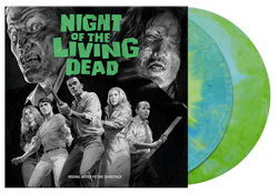 Various Artists - Night of the Living Dead OST (Ghoul Green & Blue 2LP) [Vinyl] (ONLINE ORDER ONLY)