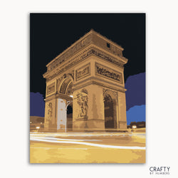 Night View Of Arc De Triomphe (ONLINE ORDER ONLY)