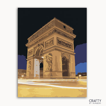Night View Of Arc De Triomphe (ONLINE ORDER ONLY)