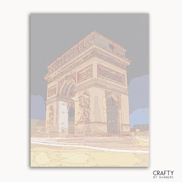Night View Of Arc De Triomphe (ONLINE ORDER ONLY)
