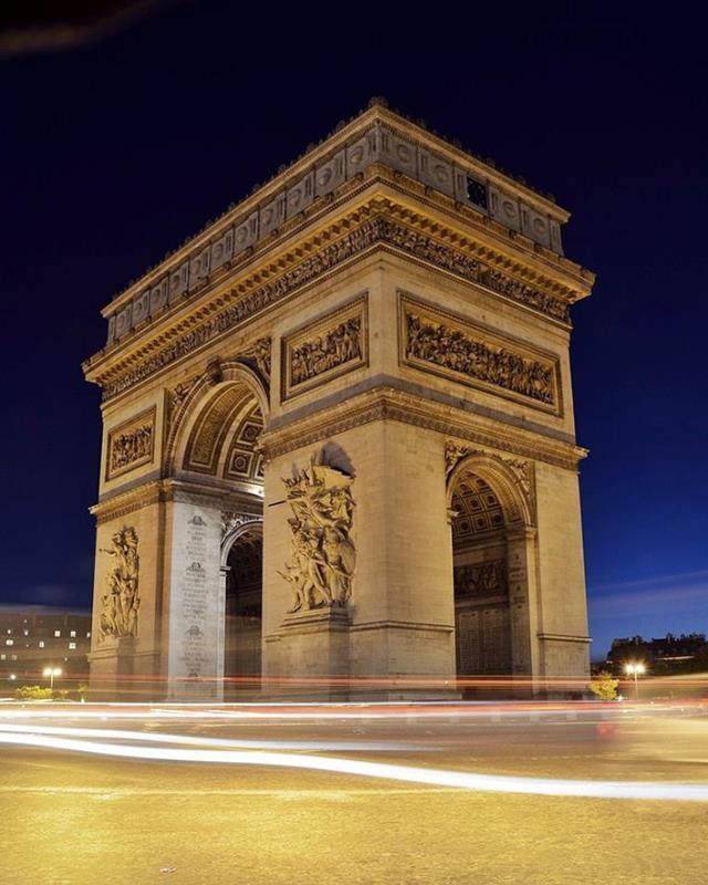 Night View Of Arc De Triomphe (ONLINE ORDER ONLY)