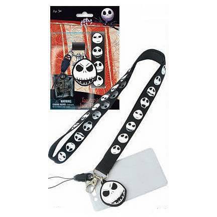 Nightmare Before Christmas Jack Skellington Lanyard (Online Order Only)