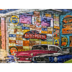 Wheels - Collector's Garage 750 Piece Jigsaw Puzzle (ONLINE ORDER ONLY)