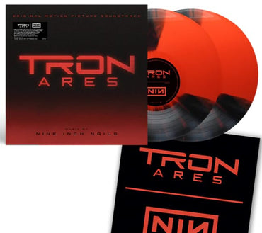 Tron: Ares (Original Soundtrack) (Limited Edition, Red & Black Marble Colored Vinyl) [Import] (2 Lp's) [Vinyl] (ONLINE ORDER ONLY)