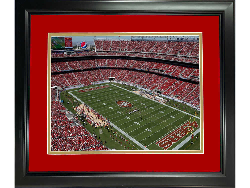 Framed Levi's Stadium San Francisco 49'ers 11"x14" Football Photo Professionally Matted (ONLINE ORDER ONLY)