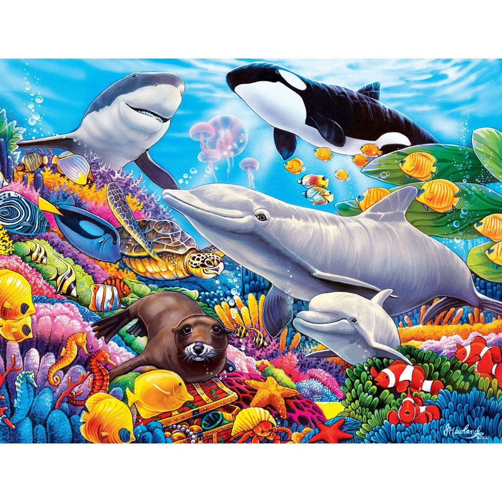 World of Animals - Undersea Friends 100 Piece Jigsaw Puzzle (ONLINE ORDER ONLY)