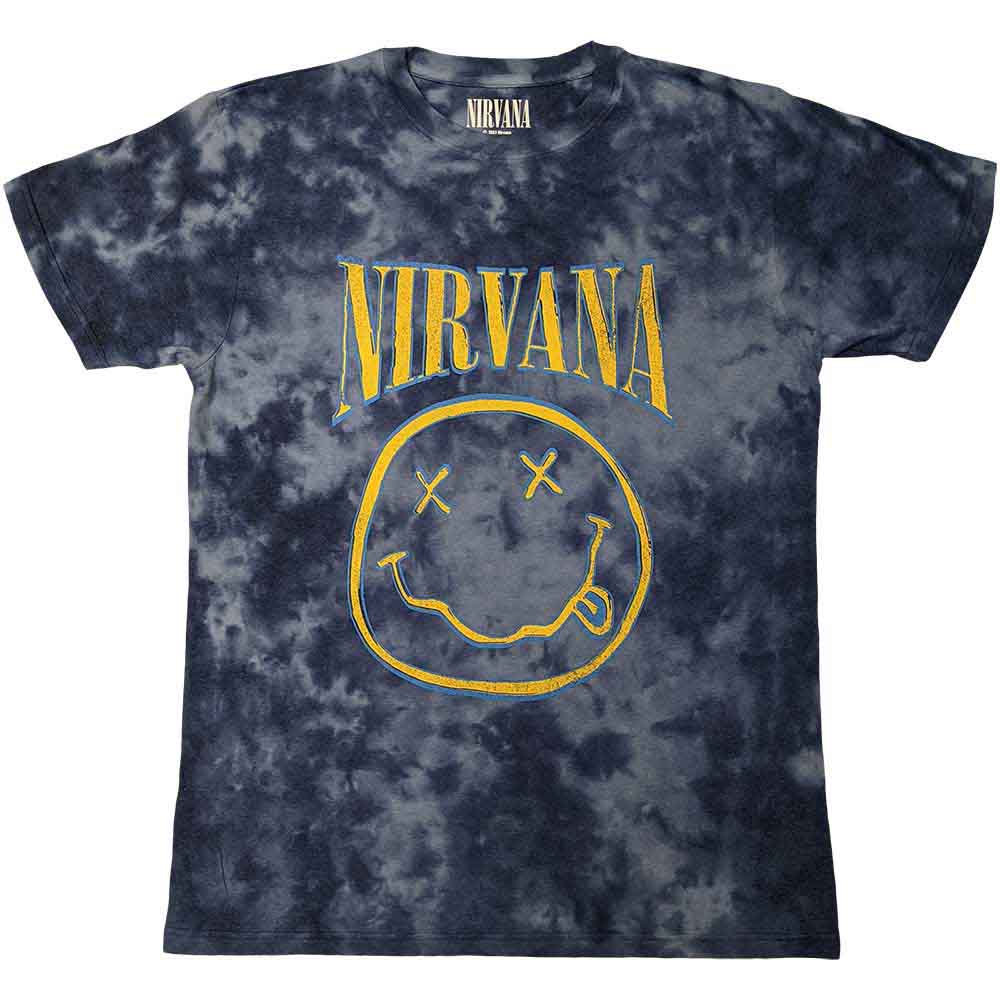Happy Face Blue Stroke [T-Shirt] (ONLINE ORDER ONLY)