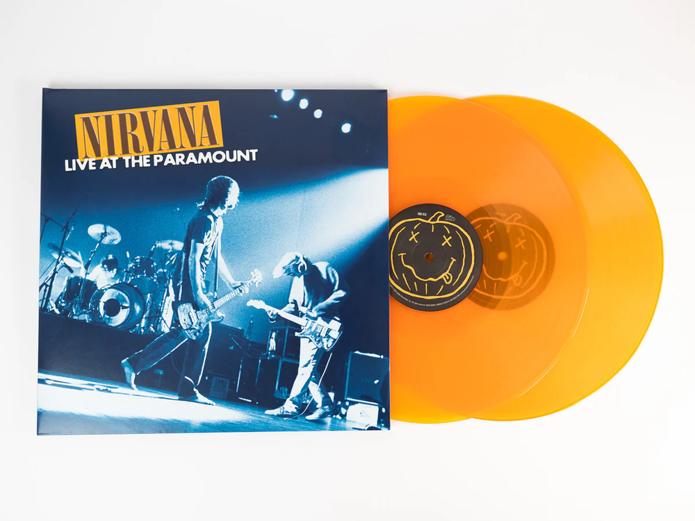 Nirvana - Live At The Paramount (Transparent Orange Colored Vinyl) (2 Lp) [Vinyl] (ONLINE ORDER ONLY)