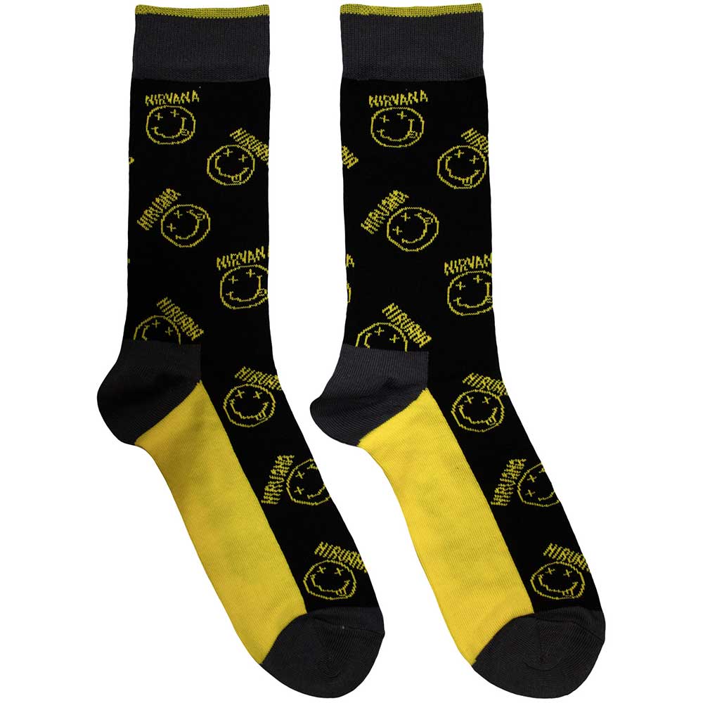 Smiley & Logo Stripes [Socks] (ONLINE ORDER ONLY)