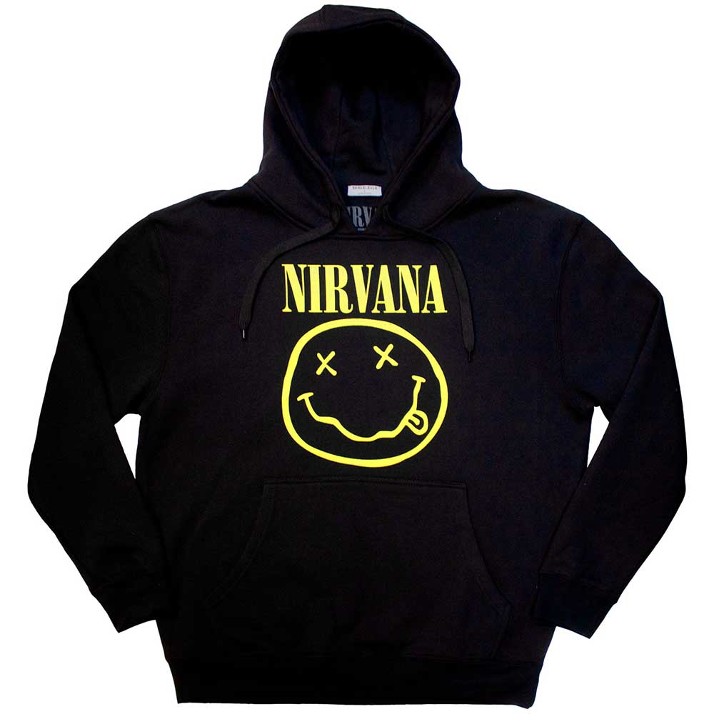 Nirvana - Yellow Happy Face [Sweatshirt] (ONLINE ORDER ONLY)