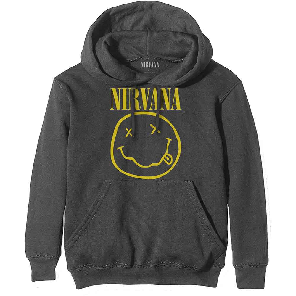 Nirvana - Yellow Happy Face [Sweatshirt] (ONLINE ORDER ONLY)