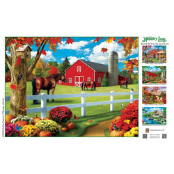 Memory Lane - Rolling Pastures 300 Piece EZ Grip Jigsaw Puzzle (ONLINE ORDER ONLY)