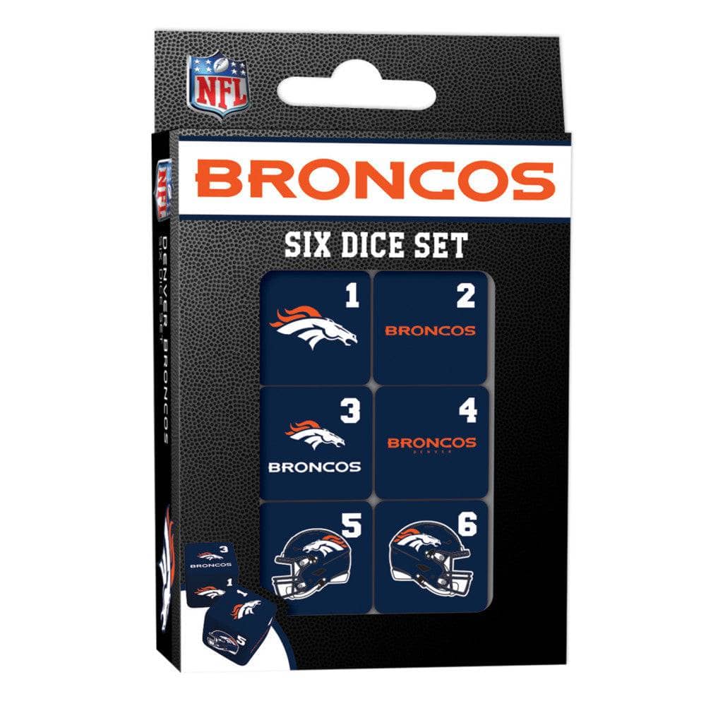 Denver Broncos Dice Set - 19mm (ONLINE ORDER ONLY)