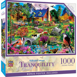 Tranquility - Hillside Cottage 1000 Piece Jigsaw Puzzle (ONLINE ORDER ONLY)