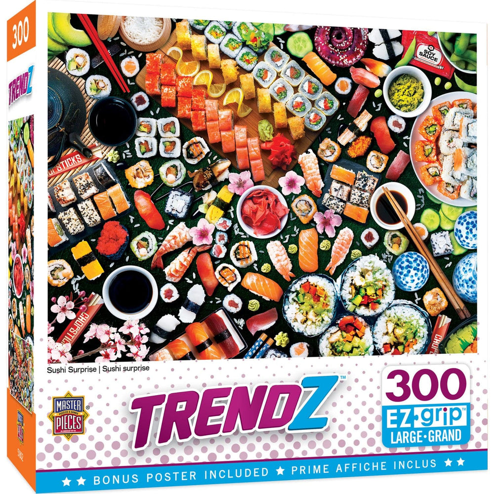 Trendz - Sushi Surprise 300 Piece EZ Grip Jigsaw Puzzle (ONLINE ORDER ONLY)